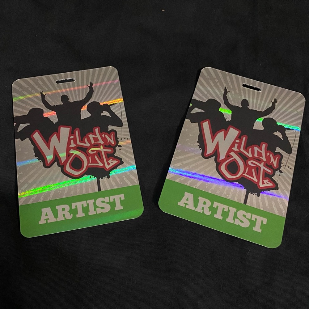 Pair of artist passes from MTVs Wild N Out Tour from 2016